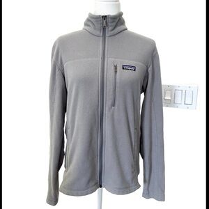 Patagonia Full Zip Fleece Jacket University of Penn Wharton School gray size S